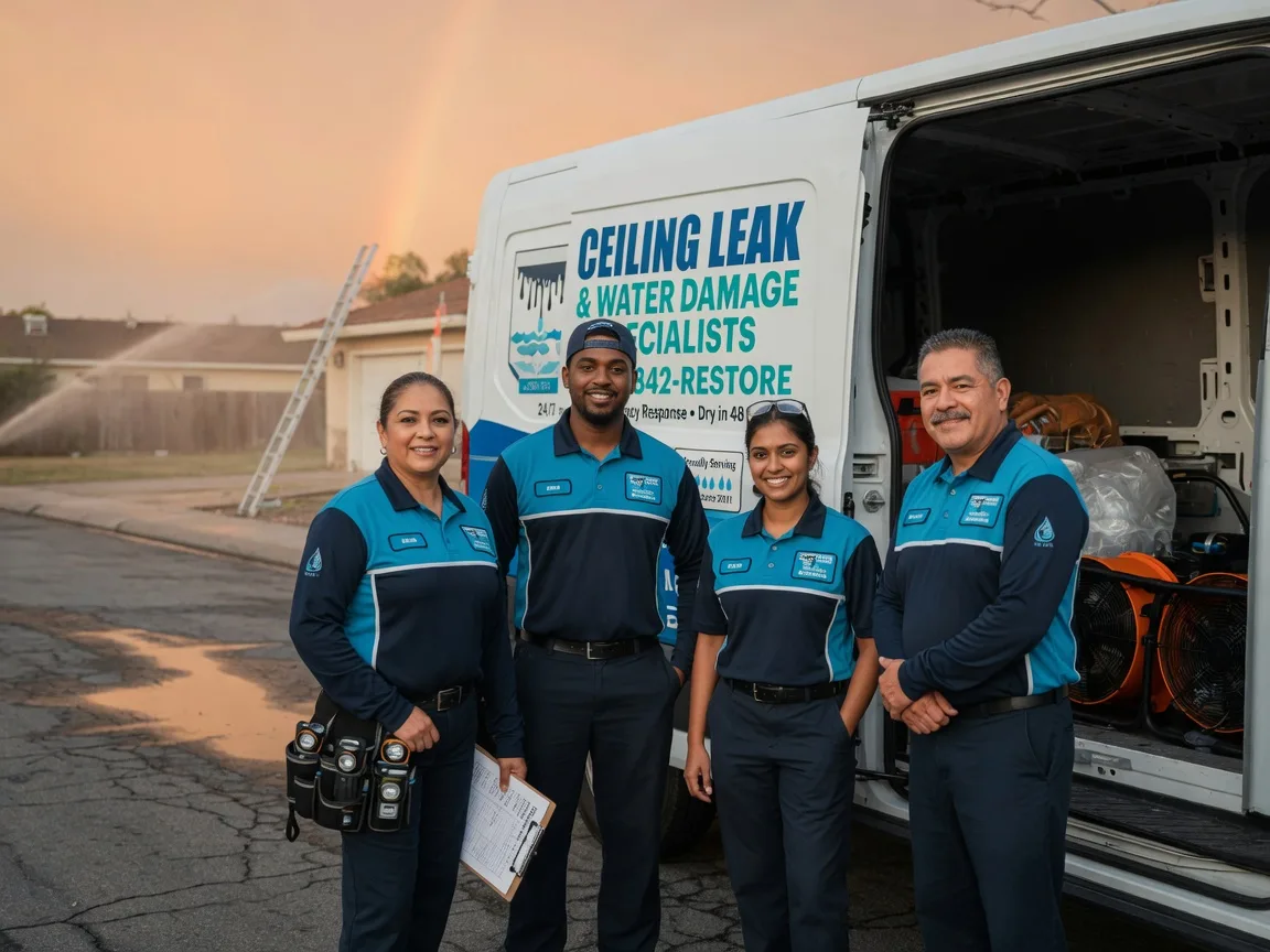 Ceiling Leak Cleanup company in Babson Park, MA