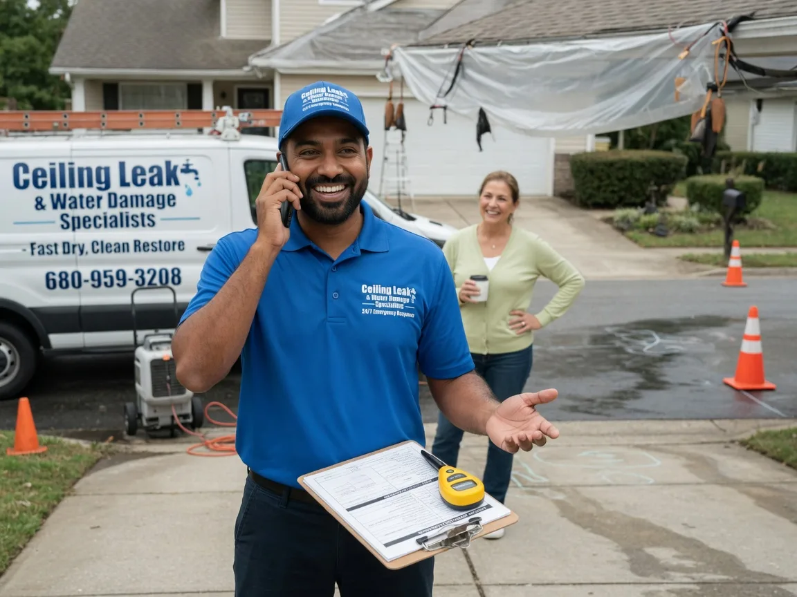 Ceiling Leak Cleanup Babson Park, MA FAQs